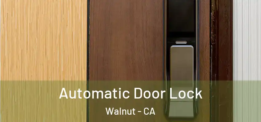 Automatic Door Lock Walnut - CA