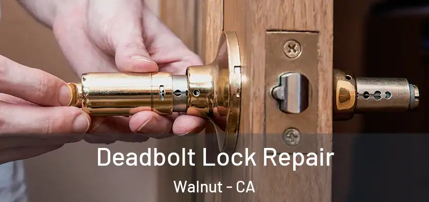  Deadbolt Lock Repair Walnut - CA