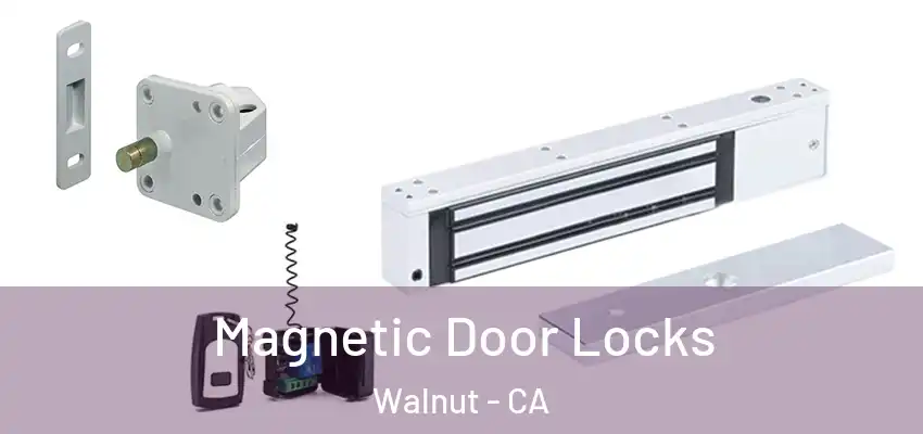  Magnetic Door Locks Walnut - CA